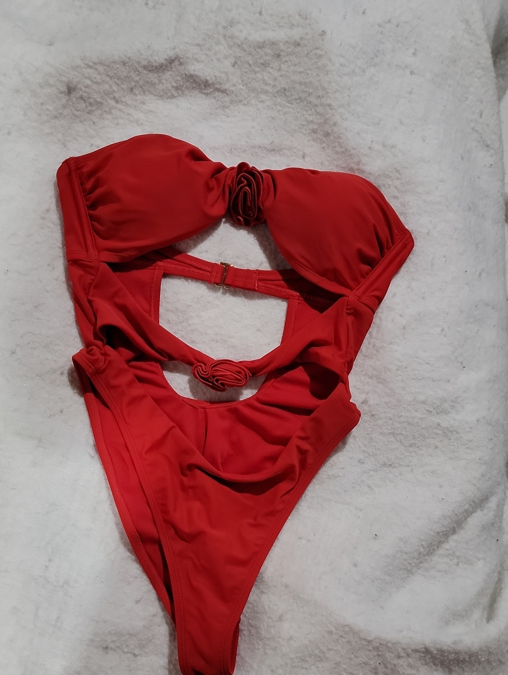 wild fable Red Cutout One-Piece Swimsuit